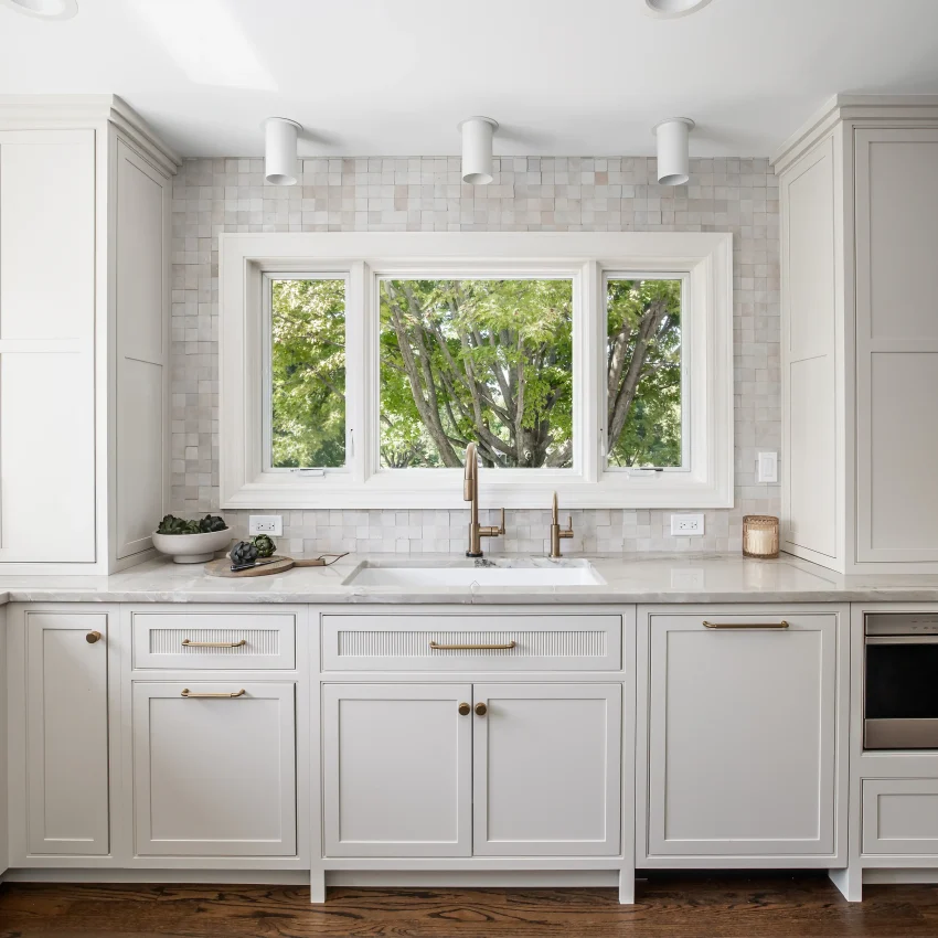 kitchen and bathroom design firm offering complete installations and remodeling in Chicago area.
